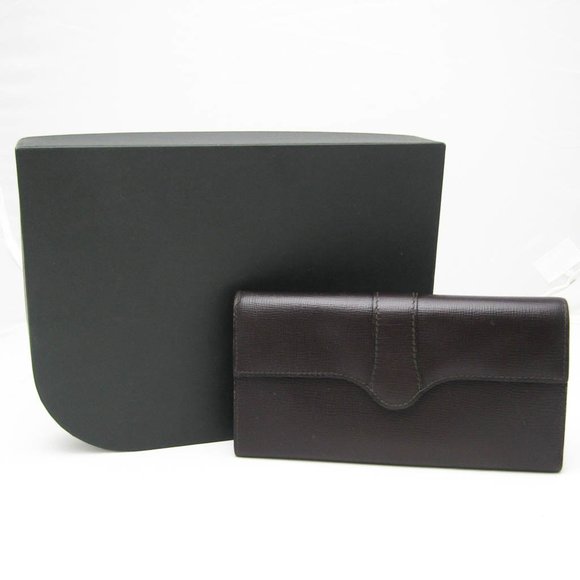 Valextra Punch Long Wallet With Coin Purse/3 Cards V9U14 Women,Men  Calfskin ... - Picture 14 of 14